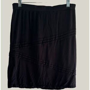 Max Edition Women's Skirt Viscose & Spandex Black  Size M